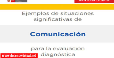 Fascículo de Evaluación Diagnóstica Comunicación