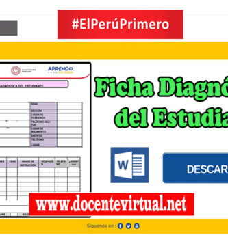 Ficha Diagnóstica del Estudiante