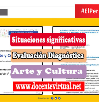 Situaciones significativas para la evaluación diagnóstica Arte y Cultura